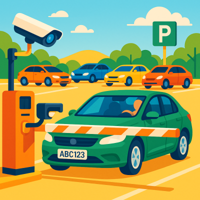 Plaka Okuma ve Park Otomasyonu